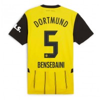 Muški Nogometni Dres Borussia Dortmund Ramy Bensebaini #5 Domaci 2024-25 Kratak Rukav